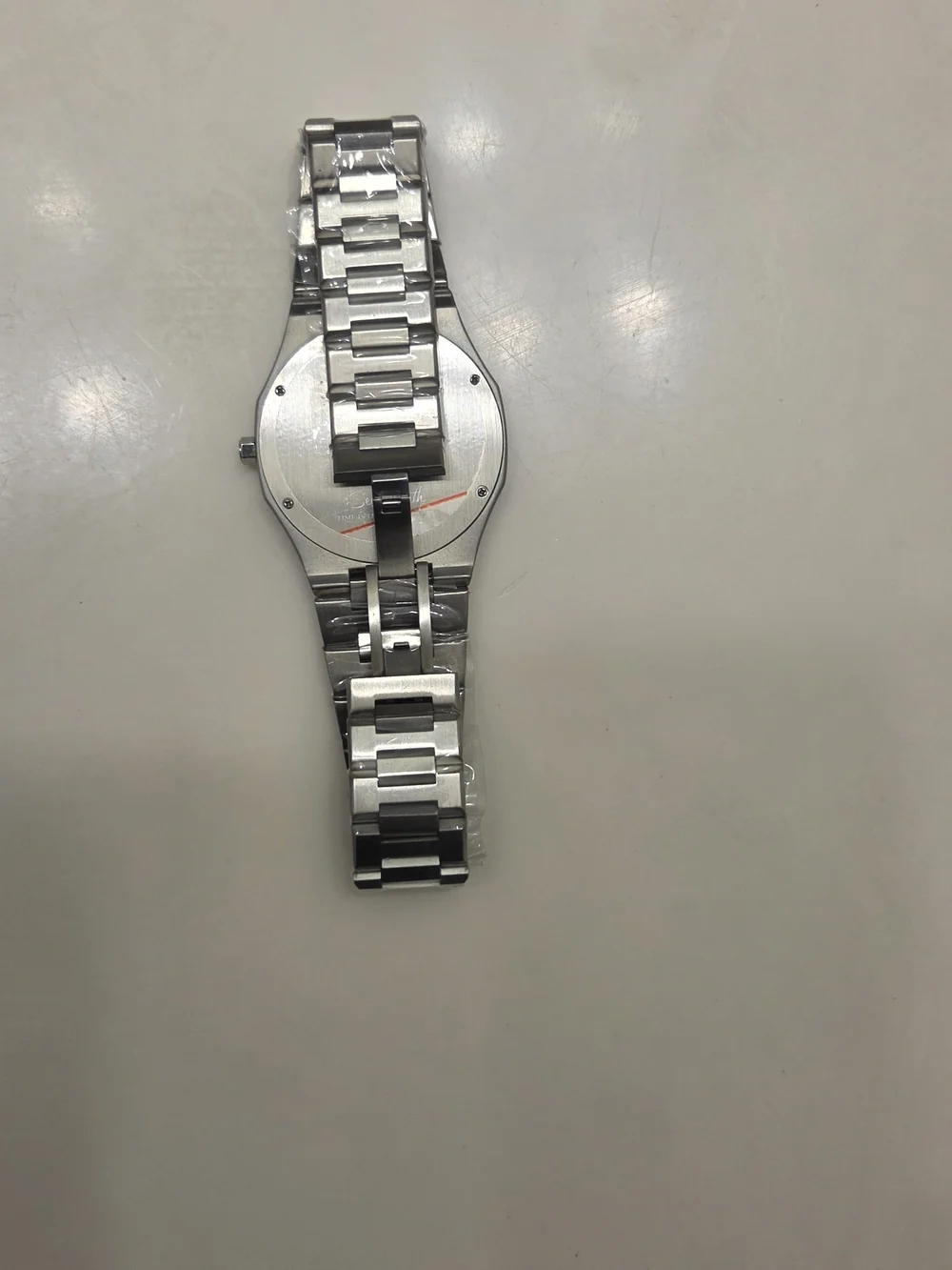 Stainless Steel Men's Bracelet Watch - Silver